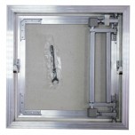 Люк под плитку Ore AL-KR 100/40 алюминиевый