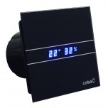 Вытяжной вентилятор Cata E100 GTH BK Hygro